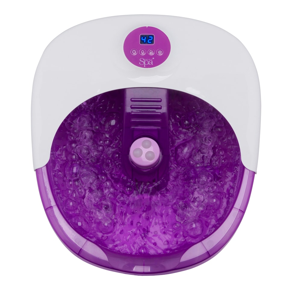 image 1 of Sensio Spa Luxury Foot Spa Massager Digital Screen Temperature Control 9 Pedicure & 3 Massage Accessories