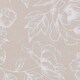 image 6 of Wylder Bella Floral Natural Pencil Pleat Curtains 117 x 137cm Pink | Natural Pink