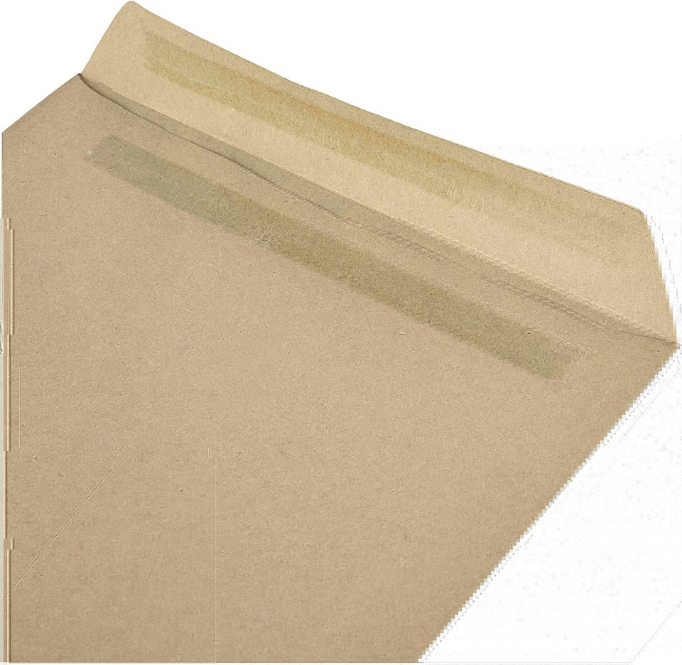 image 1 of Pack of 250 C4 90gsm Self Seal Manilla Pocket Envelopes