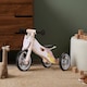 image 6 of Hooga 2-in-1 Balance Bike - Wooden Trike for Kids - Unicorn Pink