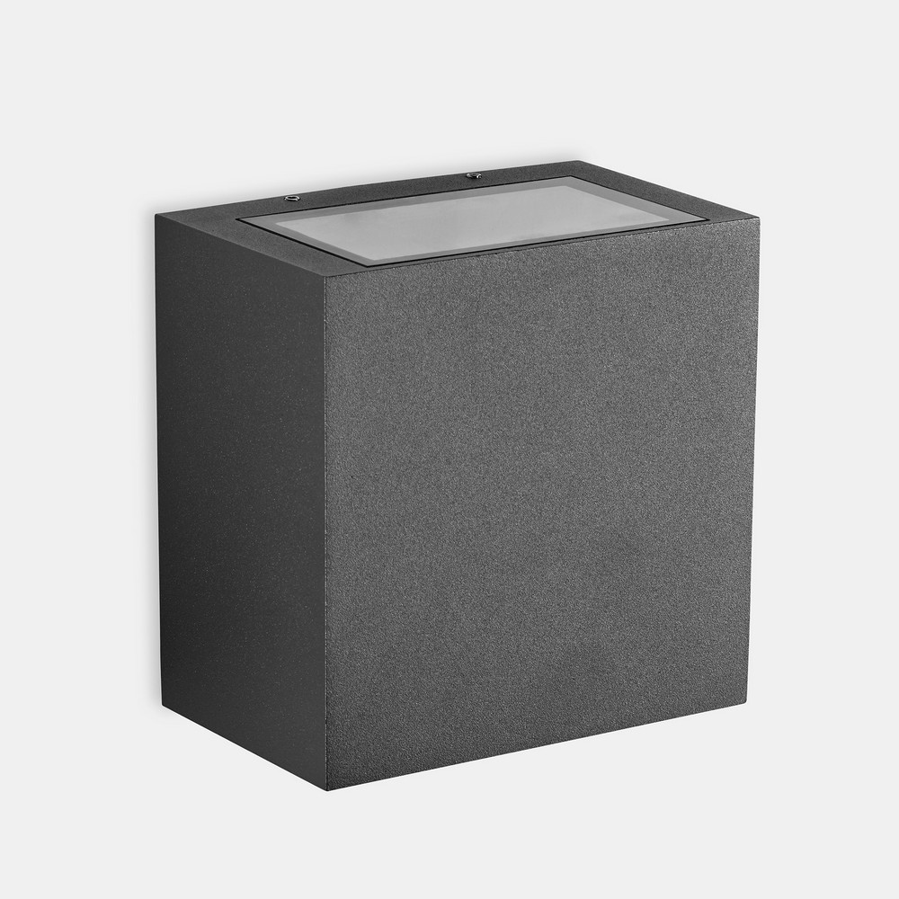 Afrodita Outdoor LED Up Down Wall Light Big Urban Grey IP65 37.8W 3000K Dimmable - Special Offer