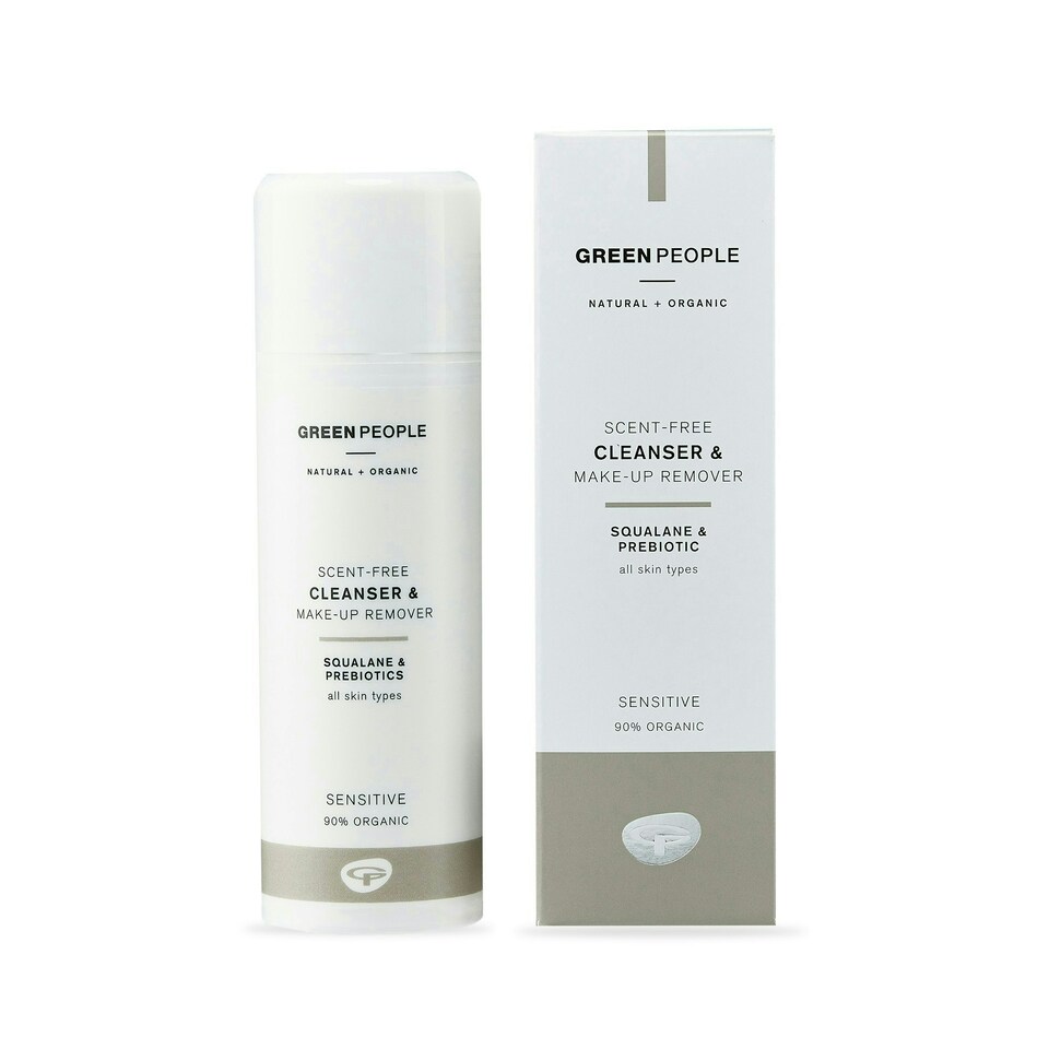 image 1 of Green People Scent Free Cleanser - Suitable for Sensitive Skin - Paraben Free, Unscented - Organic, Cruelty Free & Vegan, 150ml