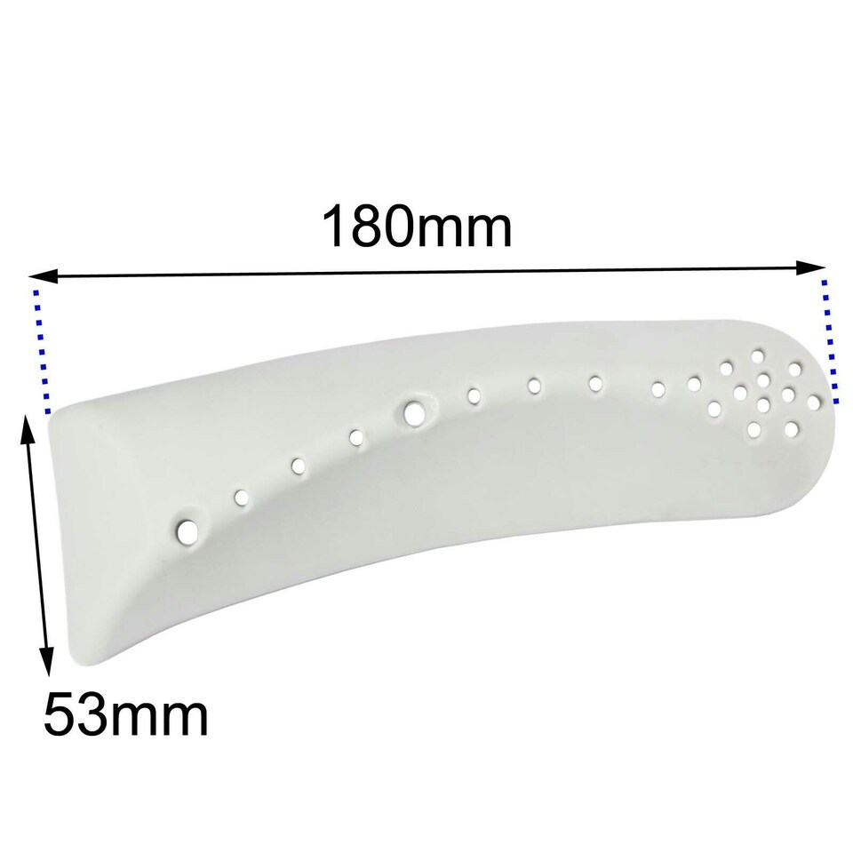 image 1 of SPARES2GO Drum Paddles for Candy Washing Machines (Pack of 3 Lifter Arms)