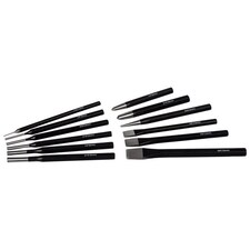 Roughneck Punch & Chisel Set 12 Piece | Multi | Multi Colour | One Size | 1