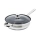 image 1 of Buckingham Stainless Steel Deep Sauté Frying Pan 24 cm Non-Stick