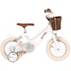 image 1 of Retro 12" Kids Bicycle - White Classic Vintage Style Bike for Children