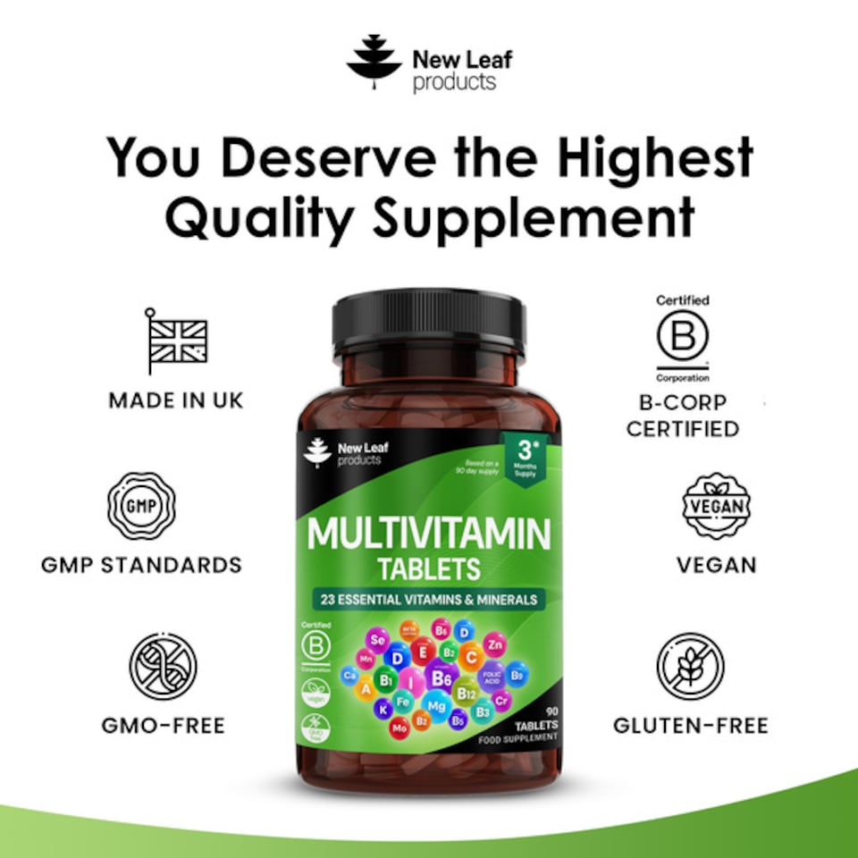 image 1 of Multivitamin Supplements  - 23 High Strength Vegan Vitamins