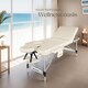 image 9 of Massage Table Phuket - 3 zones, 70 cm wide, aluminium frame, carry bag and masks | Cream | beige | 1