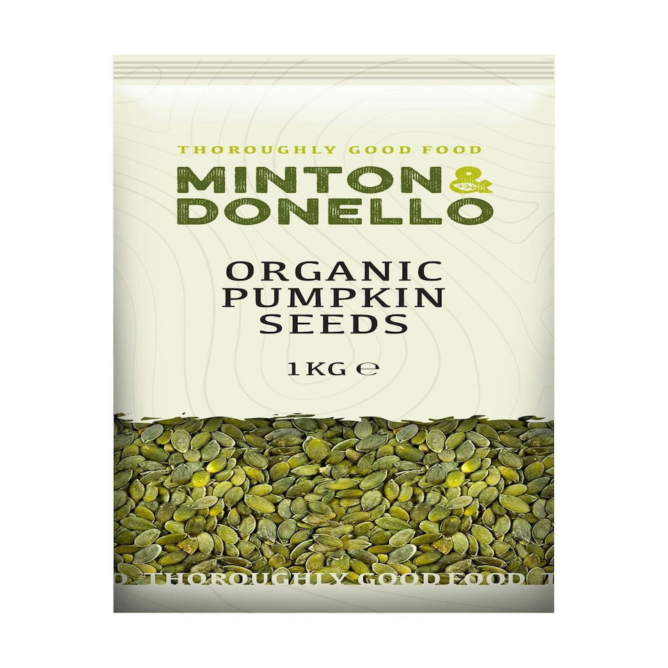 image 1 of Minton & Donello Organic Pumpkin Seeds 6 x 1Kg