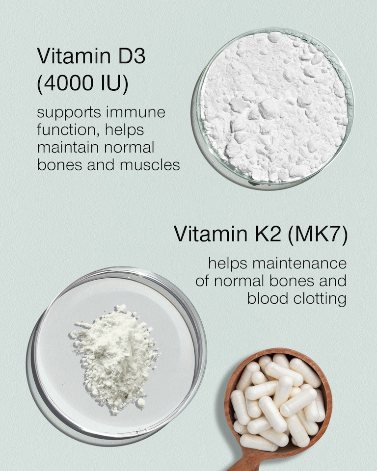 image 1 of SuperSelf Vitamin D3 K2 4000 IU 100mcg 120 Capsules