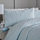 image 2 of Serene Cavali Duvet Cover Set Duck Egg