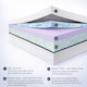image 5 of Visco Therapy Foam Mattress 20cm - Medium Comfort, Cooling Layer, UK Made | White | White | Super King | 1