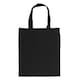 image 2 of Something Different Luna Moth Cotton Tote Bag - Black/Green/White - One Size Black