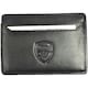 image 2 of Arsenal FC Leather Money Clip Wallet - Black - One Size