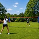 image 2 of Large 5m Adjustable Foldable Badminton Tennis Volleyball Net