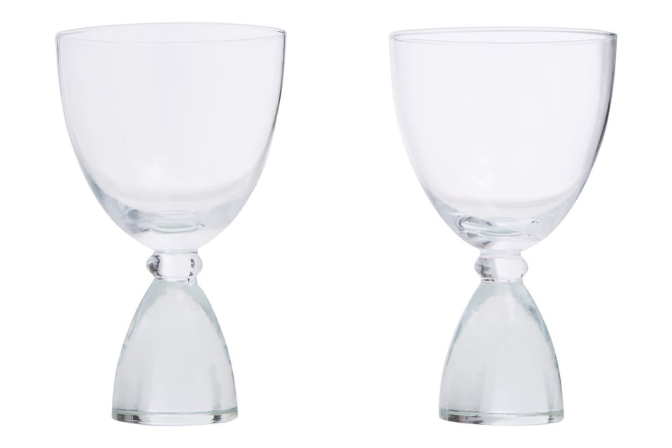 image 1 of Mila Set Of 2 Clear Cocktail Glasses