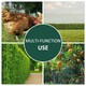 image 2 of PVC Coated Welded Wire Mesh Chicken Poultry Aviary Fence Run Hutch Pet Rabbit