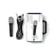 image 2 of Nedis Wired Microphone, Uni-Directional Dynamic Microphone with XLR Connector, Perfect Sound Quality, Durable Metal Body, 5.0m Detachable Cable, On/Off Switch, Travel Case