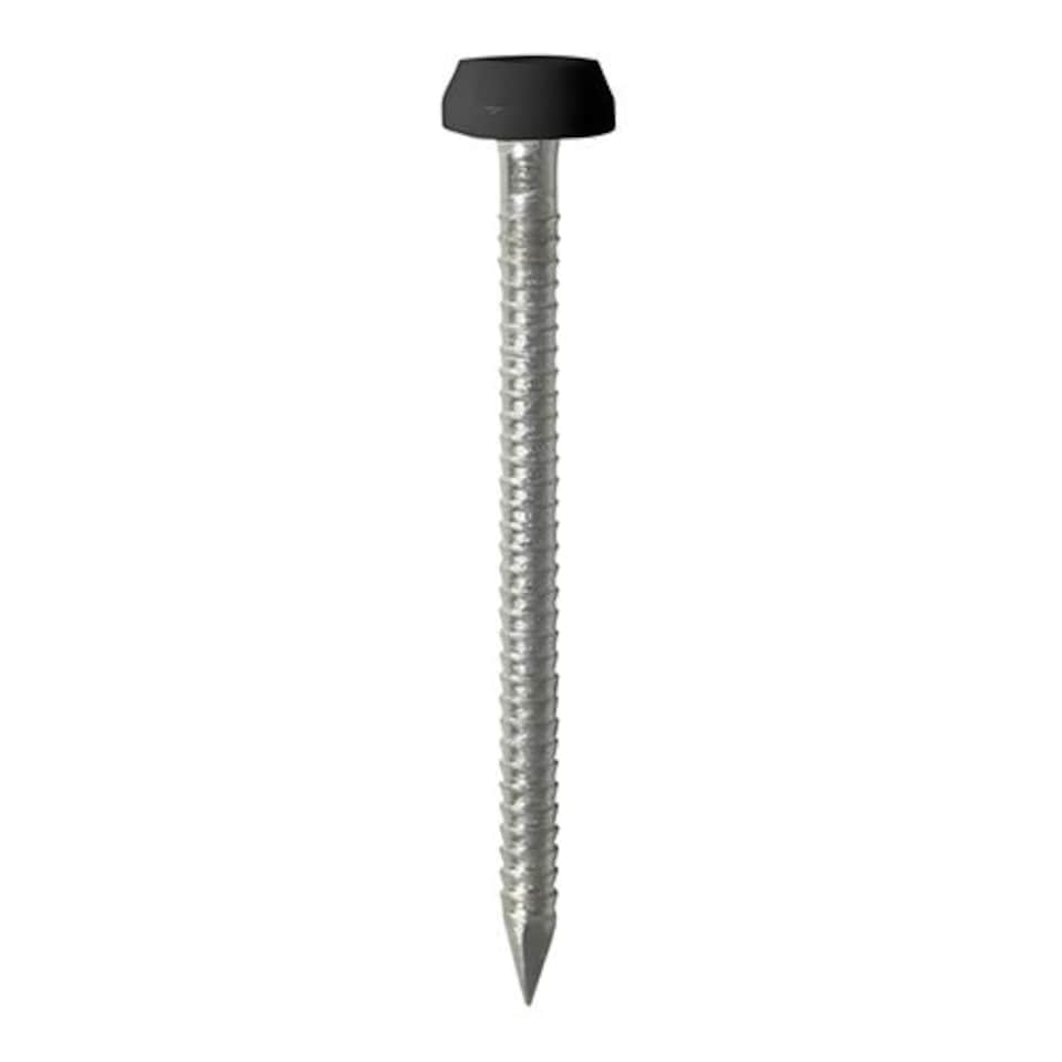 image 1 of Timco - Polymer Headed Pins - Stainless Steel - Black (Size 30mm - 60 Pieces)