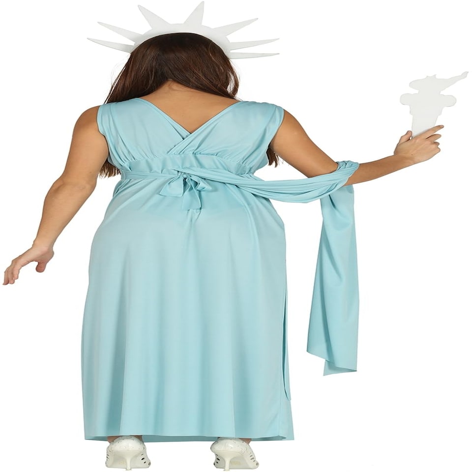 image 1 of Fancy Dress Adult Statue Of Liberty - L