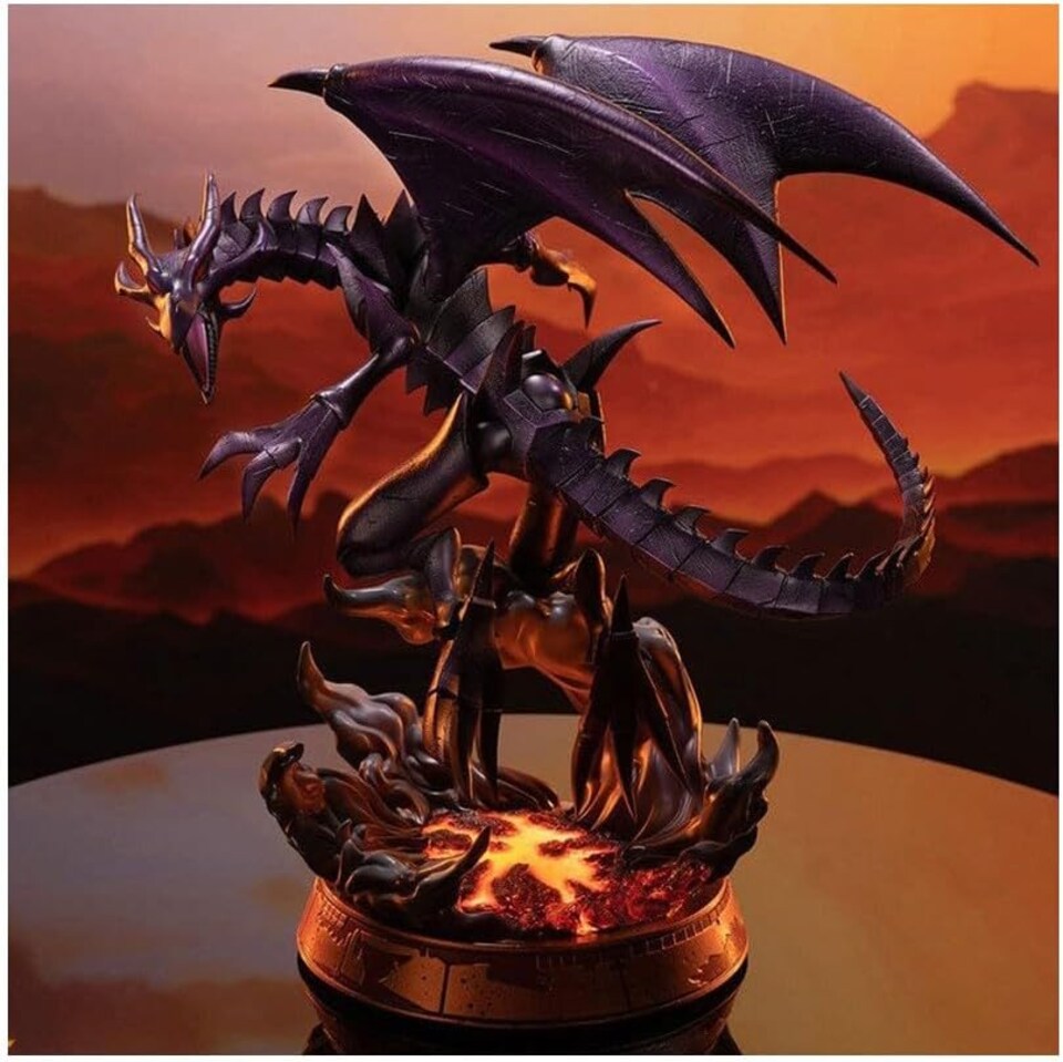 image 1 of First4Figures Yu-Gi-Oh! Red Eyes Black Dragon Purple PVC Statue