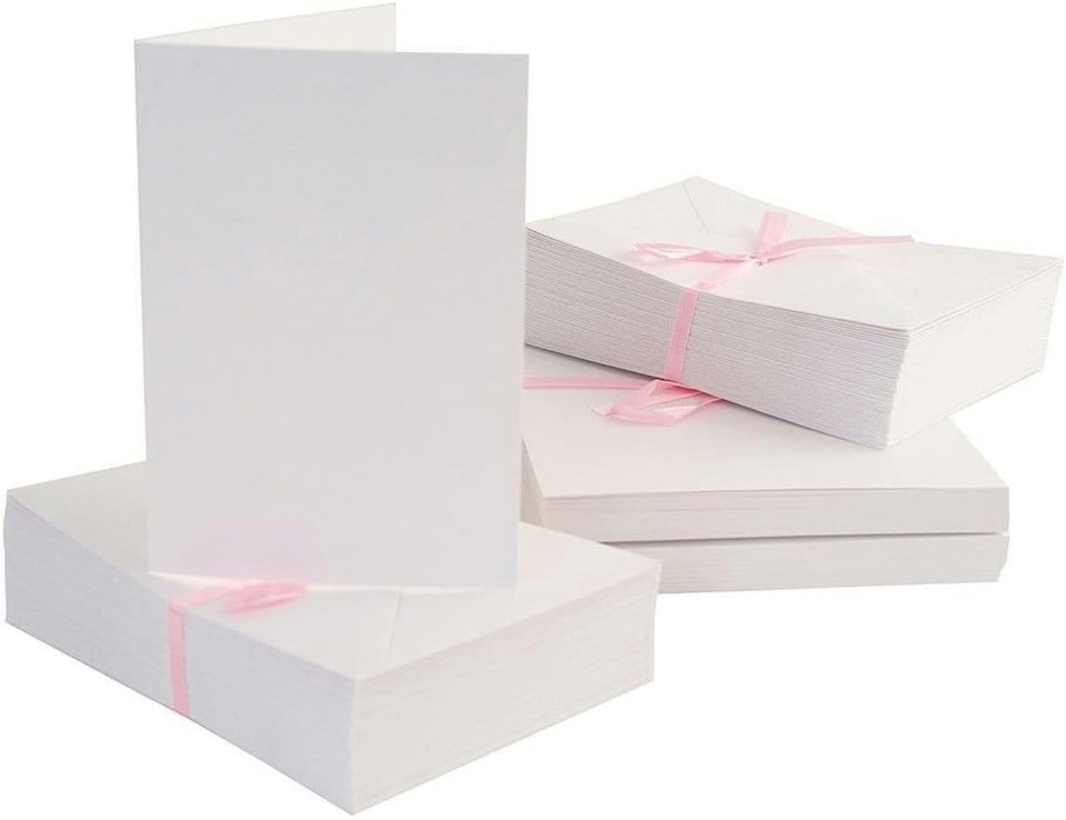 image 1 of Anita's Cards/Envelopes (100 Pack) White A6