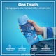 image 3 of Leak Proof Kids Water Bottle, BPA Free, 350ml (12oz) | Blue | Blue Sharks | One Size