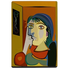 thinking woman (Rug) Orange | M