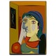 image 1 of thinking woman (Rug) Orange | M