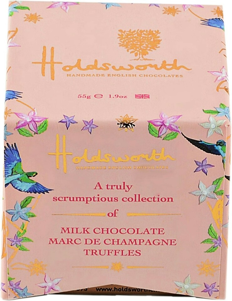 image 1 of Holdsworth Chocolates Truly Scrumptious Champagne Truffles |55g