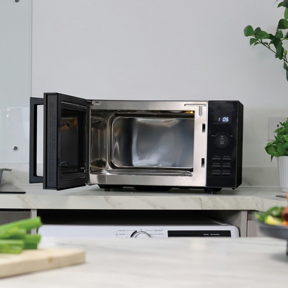 image 1 of Statesman SKMC0930SB Digital Combination Microwave with Grill and Convection, 900 W, 30 Litre, Black