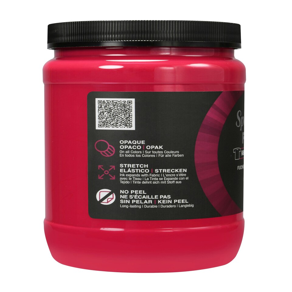 image 1 of Speedball Flex Screen Printing Fabric Ink, Fuchsia, 32oz