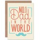 image 1 of Moustache Funny Father Dad Father's Day Card