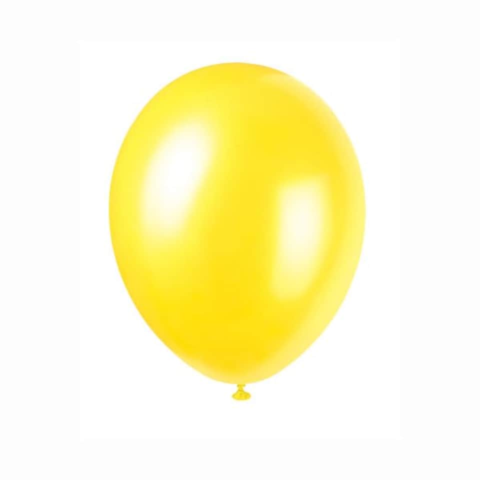 image 1 of Cajun Yellow Biodegradable Latex Balloons 30cm / 12 in - Pack of 50