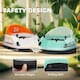 image 6 of AIYAPLAY 360° Rotation 12V Kids Bumper Car w/ Remote Control, Orange