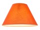 image 2 of 12 Inch Vibrant Orange Cotton Coolie Lampshade Suitable for Table Lamp or Pendant | Orange