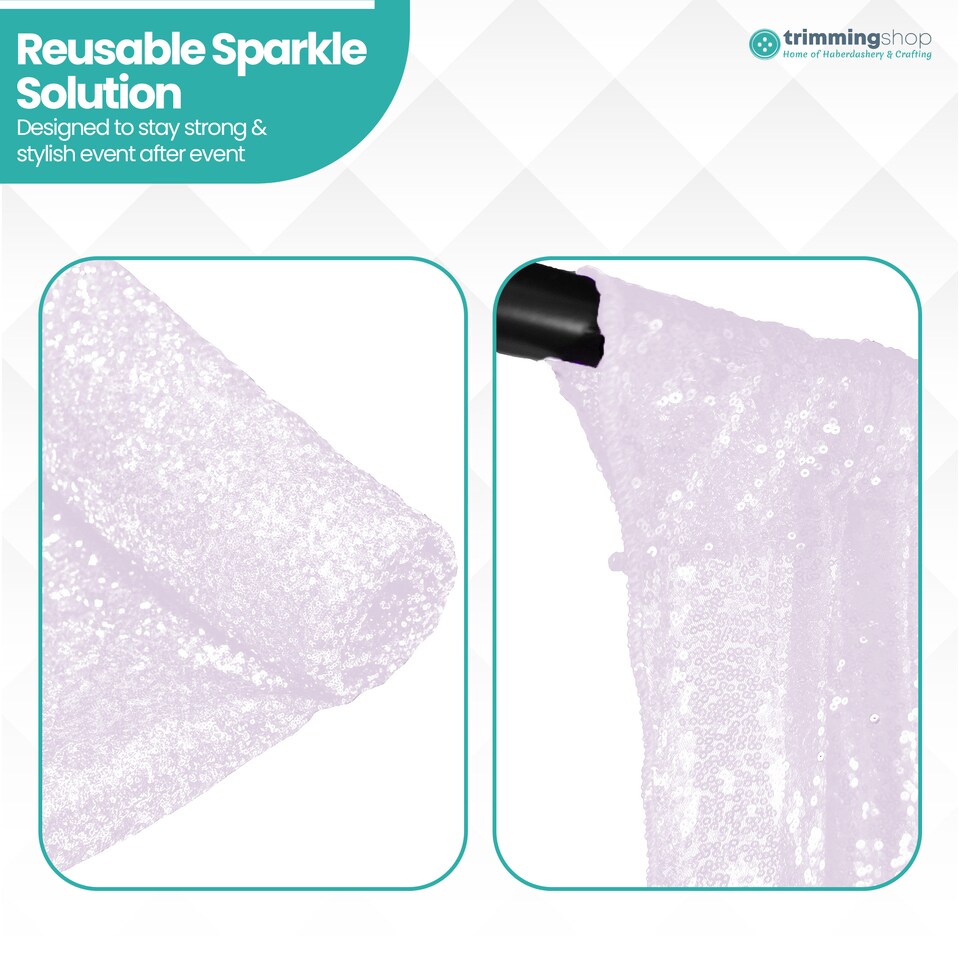 image 1 of 4ft x 7ft Sequin Backdrop Photography Background High-Density Sequin Fabric