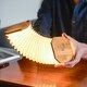 image 2 of Gingko Smart Accordion LED Desk Lamp N/A | Bamboo