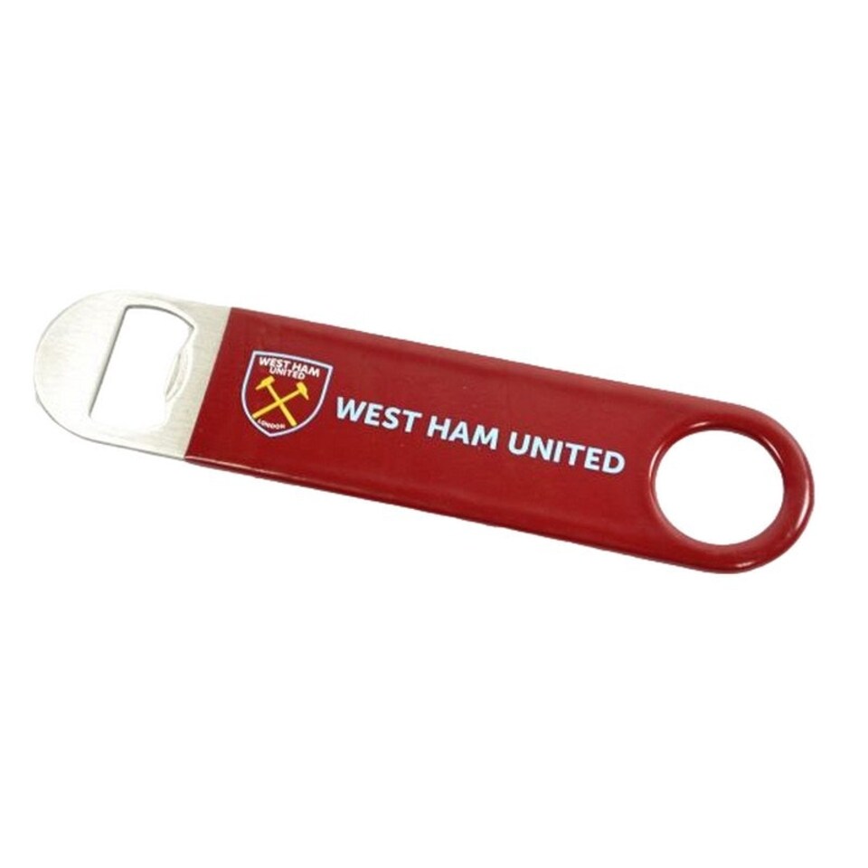 image 1 of West Ham United FC Logo Magnetic Bottle Opener - Claret Red/Silver - One Size