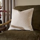 image 1 of Paoletti Evoke Cut Velvet Cushion | Pink | Oyster | 45 x 45cm | 1