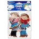 image 1 of Pack of 16 Self Adhesive Family Shape Foam Stickers by Crafty Bitz
