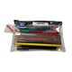 image 2 of Stationery Filled Blue Zip 8x5" Pencil Case with Colouring Pencils