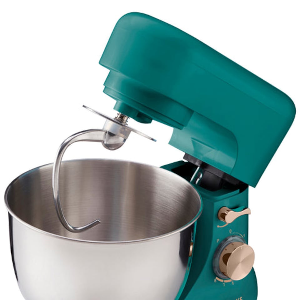 image 1 of Cooks Professional 1000W Stand Mixer with 4.5L Mixing Bowl & 8 Speeds | Blue | Teal