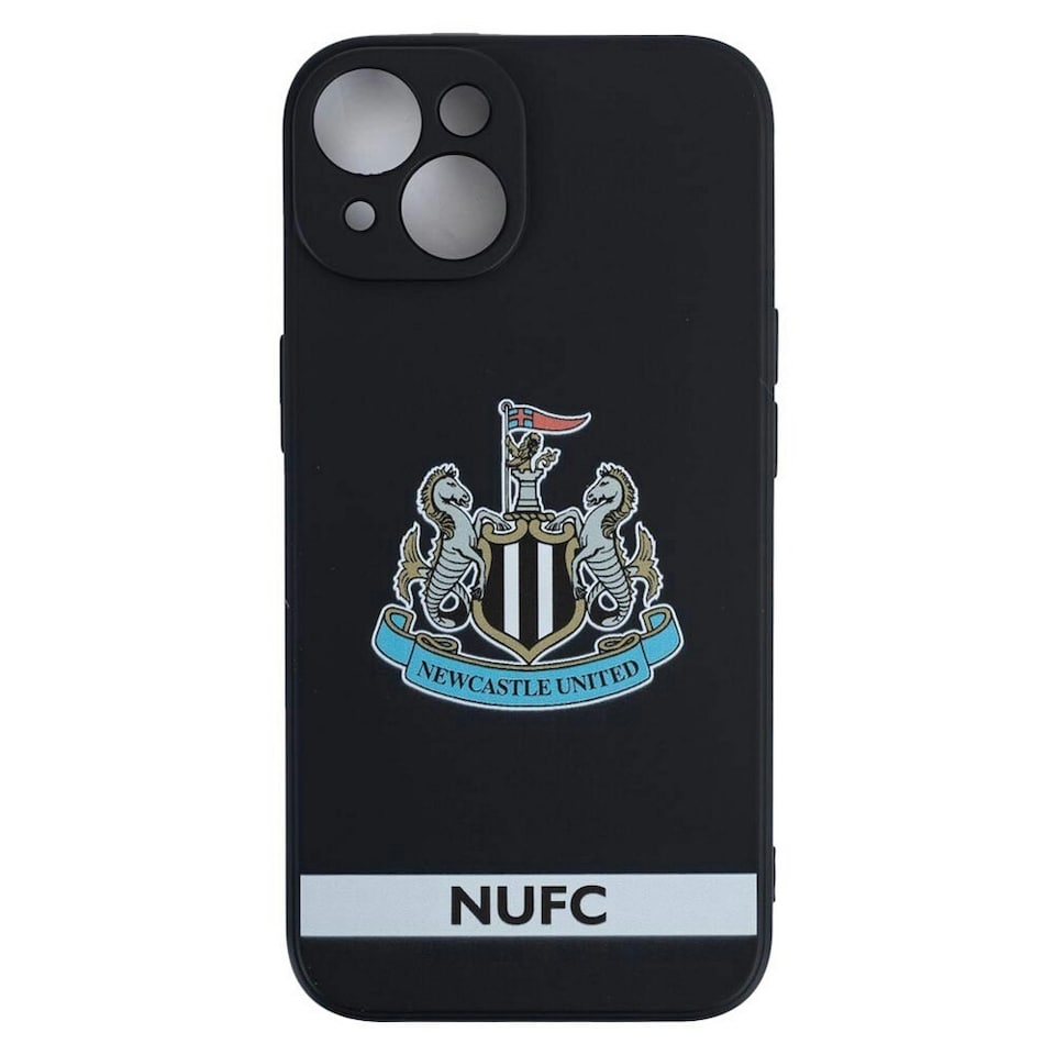 Newcastle United FC Crest Phone Case - Black/White/Blue - One Size (UTTA12554)