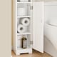 image 6 of SoBuy FRG177-II-W Bathroom Storage Cabinet with 3 Adjustabel Shelves