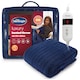 image 1 of Silentnight Luxury Heated Throw, Navy | Blue | Navy | One Size | 1