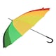 image 1 of Mountain Warehouse Rainbow Umbrella Outdoors Double Canopy Brolly Rain Accessory Multi