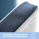 image 2 of Silentnight Wellbeing Collection Cool Touch Mattress Topper, 8 cm Thick, Memory Foam, Super King