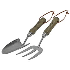 Faithfull Prestige Stainless Steel Hand Tool Set 2 Piece Display Box - Multi Colour - One Size