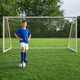 image 1 of Charles Bentley Kids 10ftx6ft White Portable Football Goal
